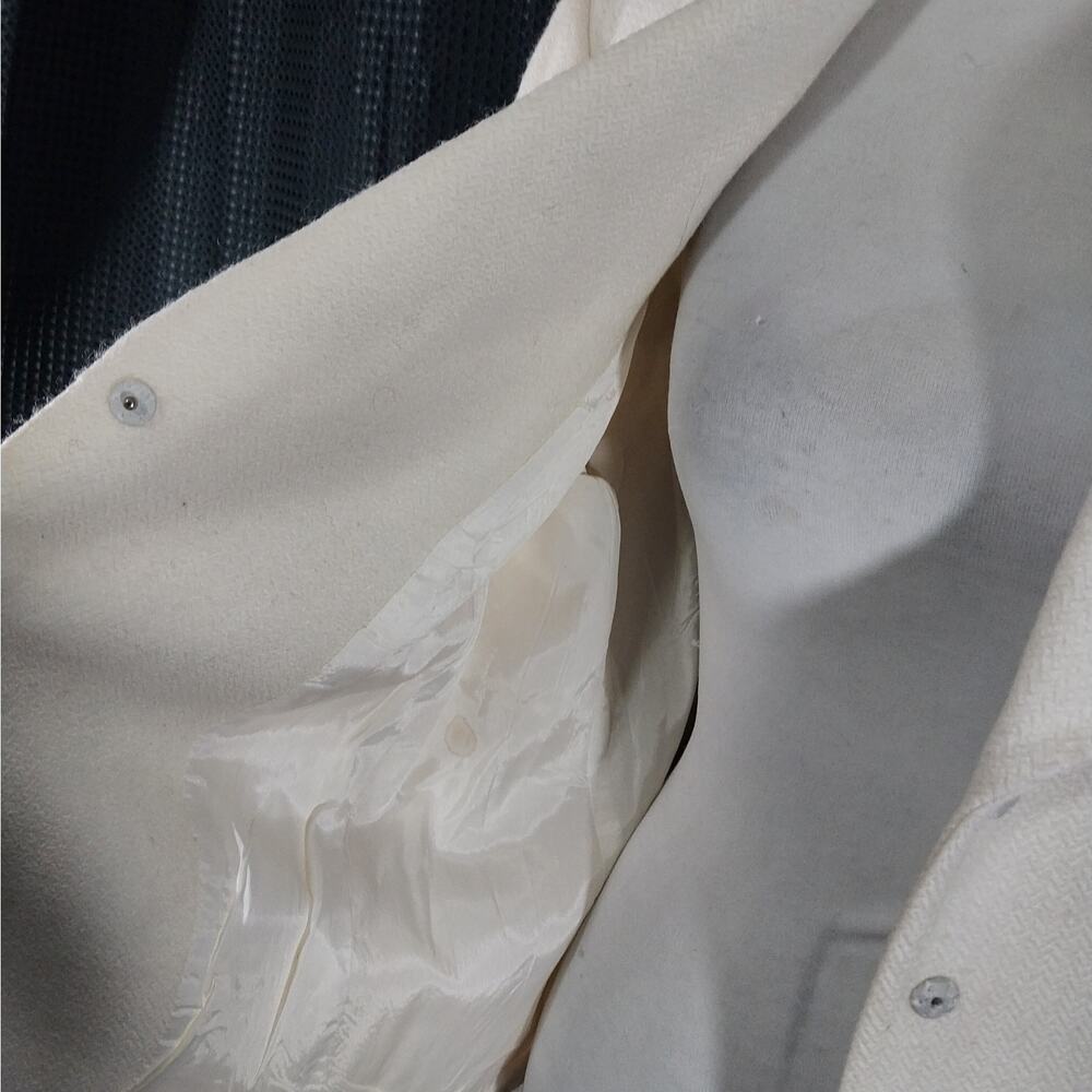 Tahari Cream Women's Blazer Jacket - Picture 6 of 10